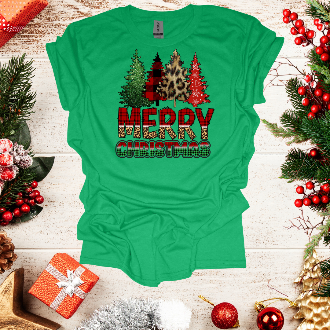 Unisex Tree Merry Christmas T-Shirt