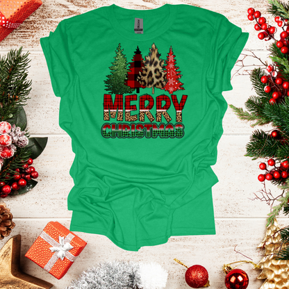 Unisex Tree Merry Christmas T-Shirt