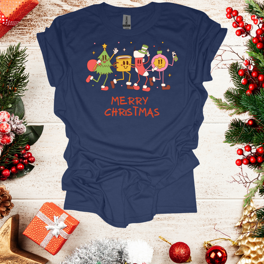 Unisex Fun Merry Christmass T-Shirt