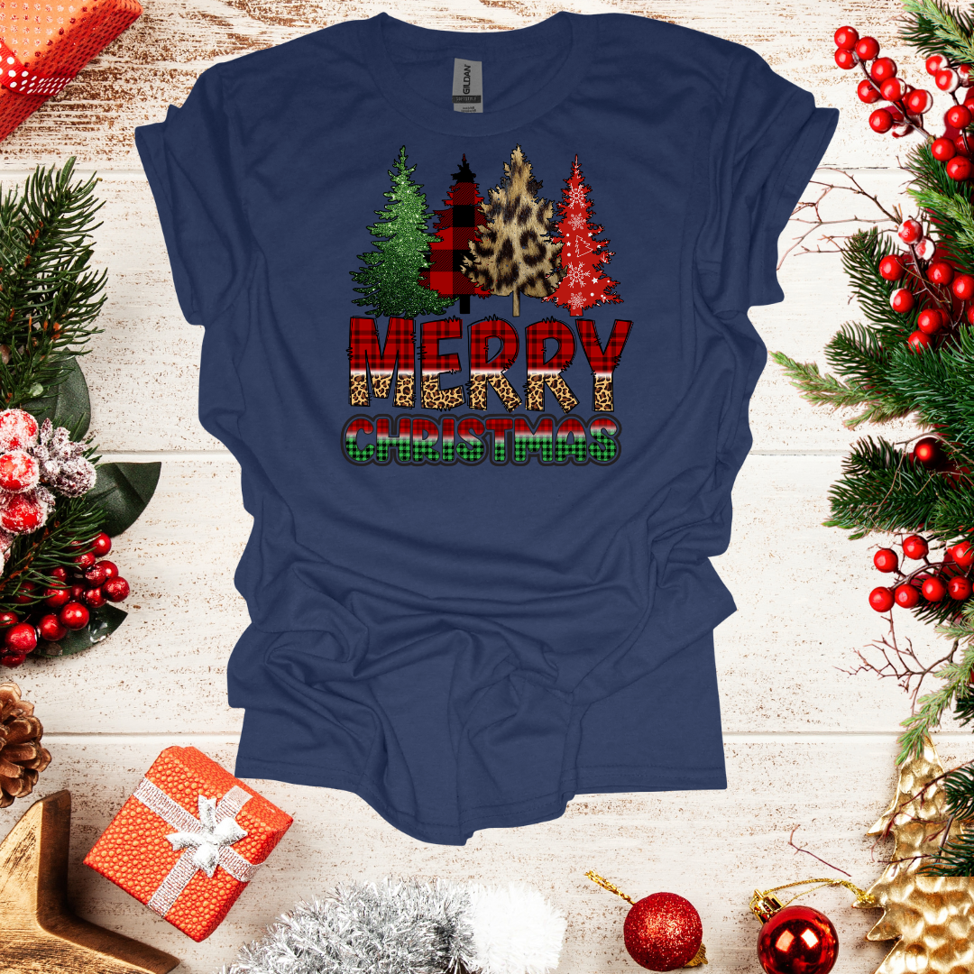 Unisex Tree Merry Christmas T-Shirt