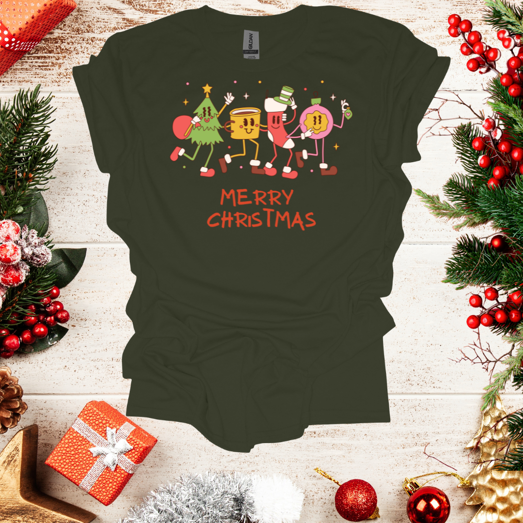 Unisex Fun Merry Christmass T-Shirt