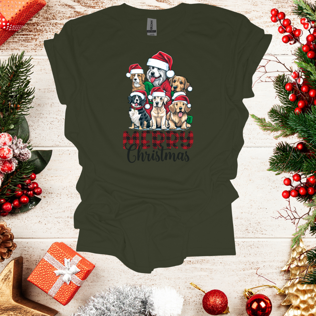 Unisex Dog Print T-Shirt