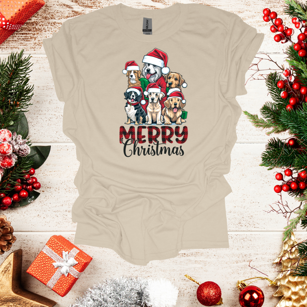 Unisex Dog Print T-Shirt