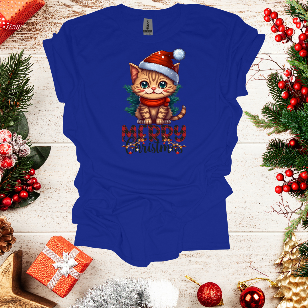 Unisex Cat Print T-Shirt