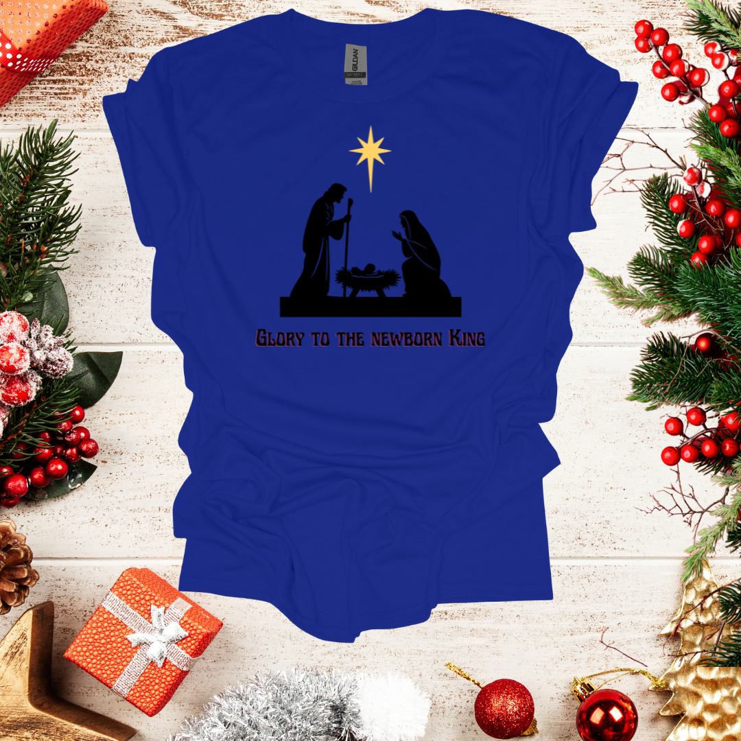 Unisex Glory to the new born King T-Shirt