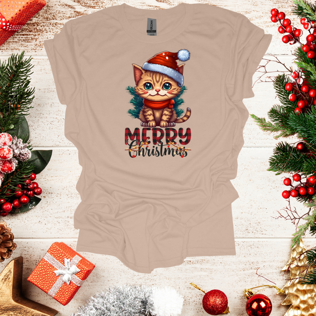 Unisex Cat Print T-Shirt