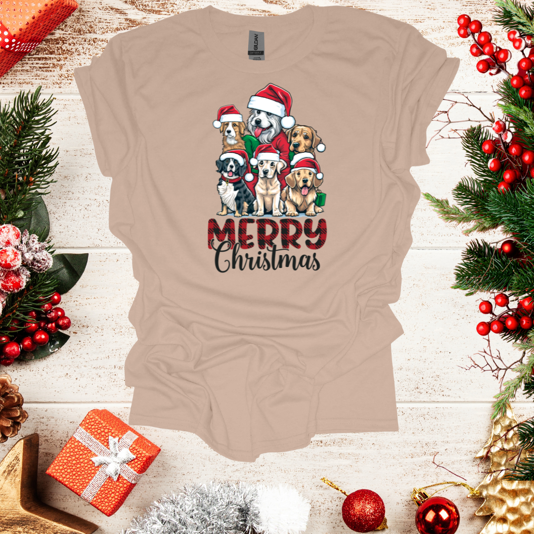 Unisex Dog Print T-Shirt