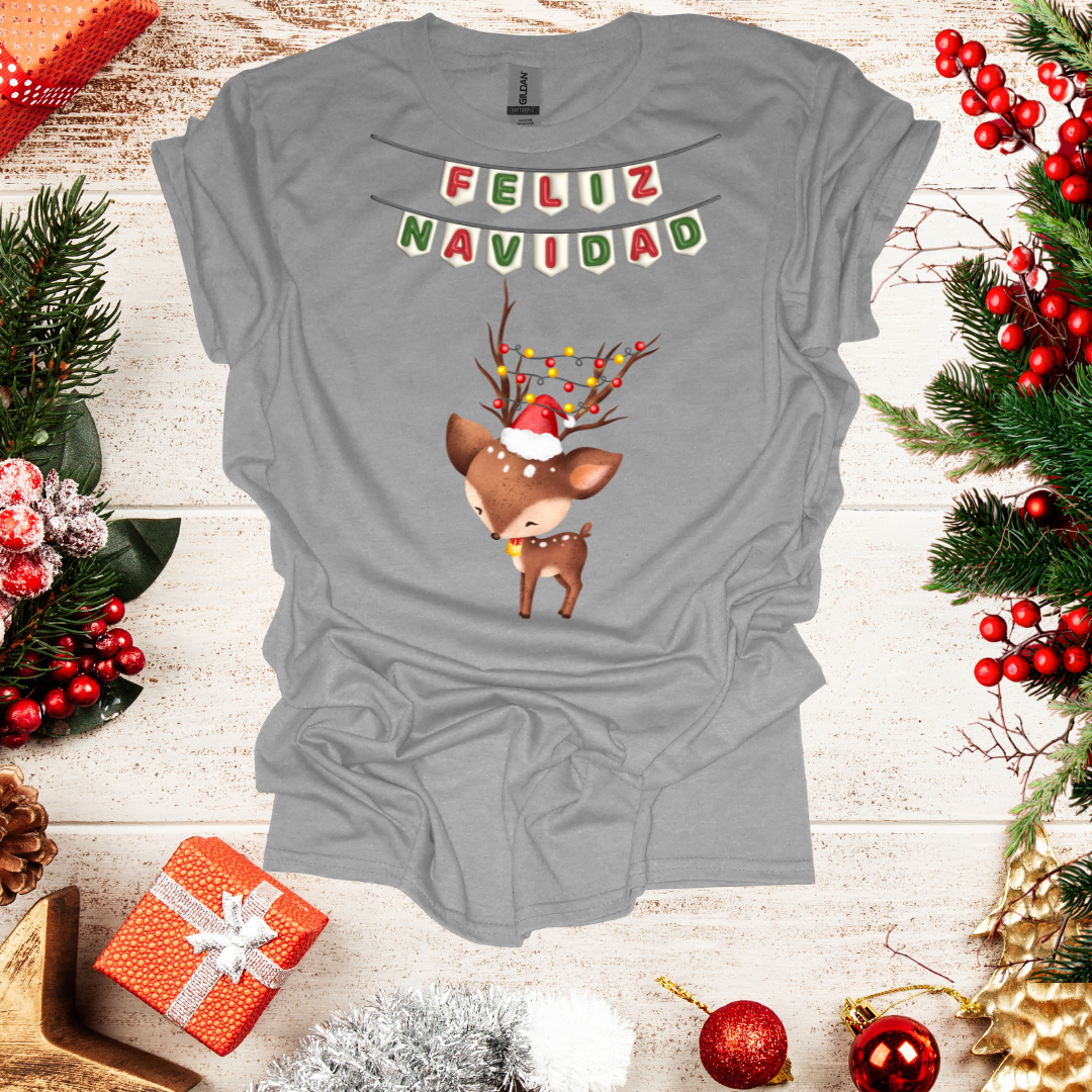 Unisex Feliz Naveda Tangled Deer T-Shirt