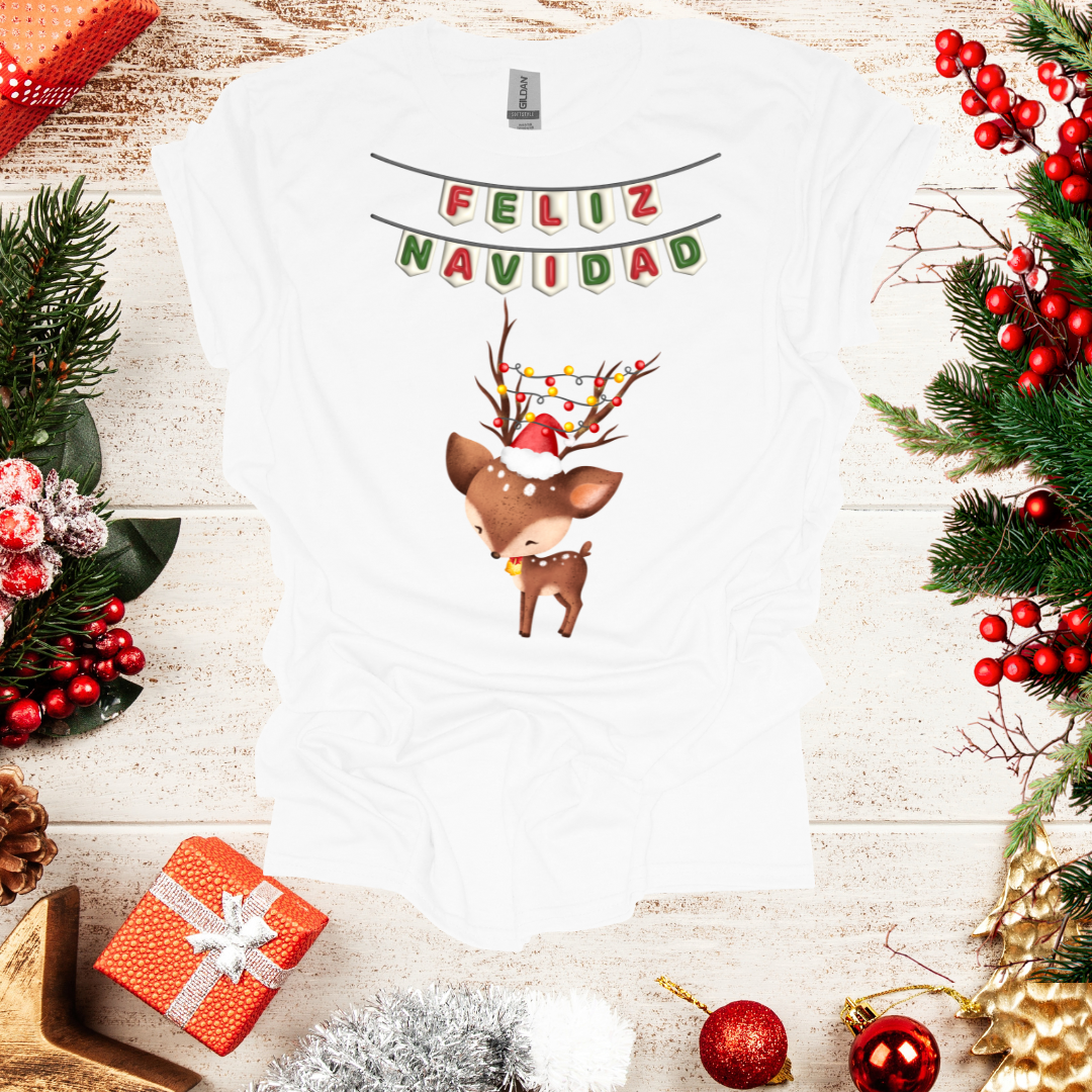 Unisex Feliz Naveda Tangled Deer T-Shirt